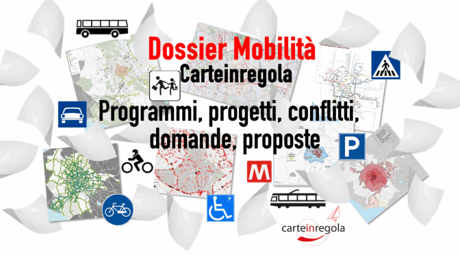 4/12/25 Presentazione del Dossier Mobilità di Carteinregola alla Casa del I Municipio