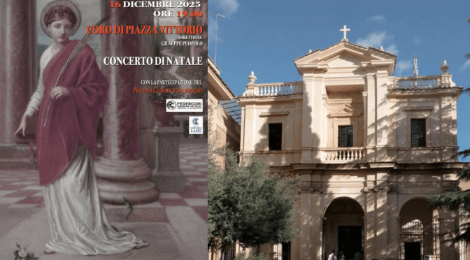 16/12/25 Concerto di Natale del Coro di Piazza Vittorio a Santa Bibiana