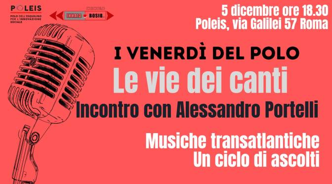 5/12/25 “Le vie dei canti” presso il Polo Civico Esquilino