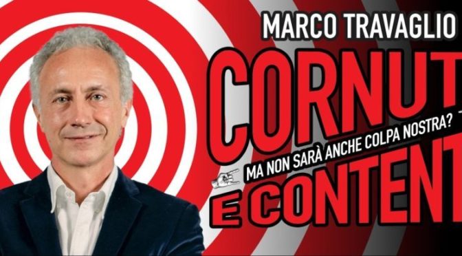 14/1/26 Marco Travaglio “Cornuti e contenti” al Teatro Brancaccio