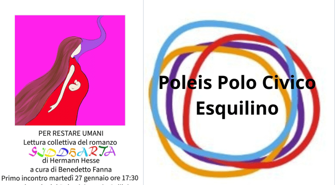 27/1/26 Lettura condivisa del romanzo “Siddharta” di Hermann Hesse al Polo Civico Esquilino