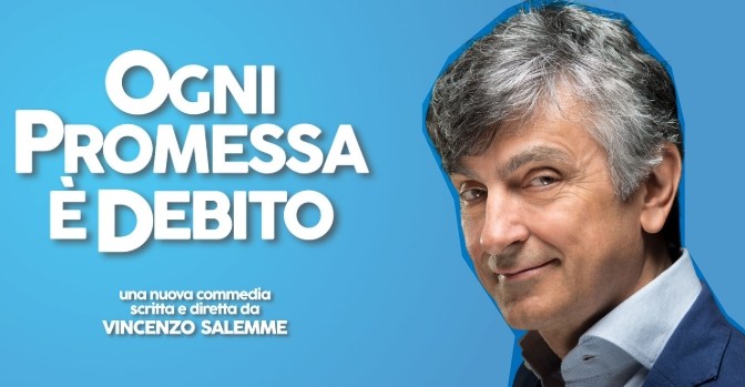 Dal 18 al 22 /2/26 ” Ogni promessa è debito” al Teatro Brancaccio