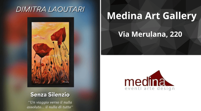Dal 3 al 9/3/26 “Senza silenzio” Mostra di Dimitra Laoutari al Medina Art Gallery