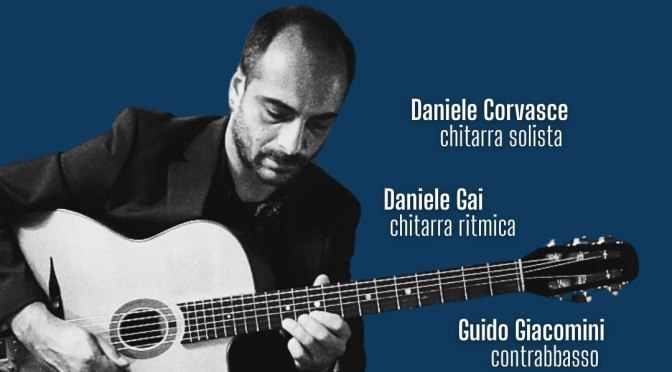 19/6/26 “Daniele Corvasce – Gypsy Jazz Trio” al Gatsby Cafè