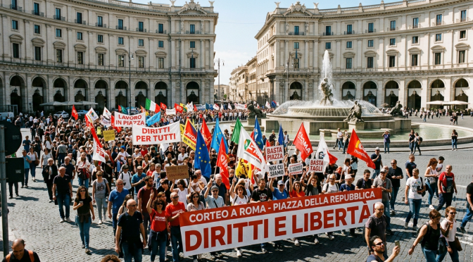 13/6/26 Due manifestazioni per le vie dell’Esquilino. Gli orari, i divieti e le deviazione dei mezzi pubblici