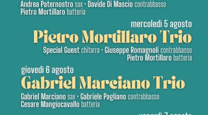 4/8/26 “Davide di Mascio Trio” presso Horti Magici