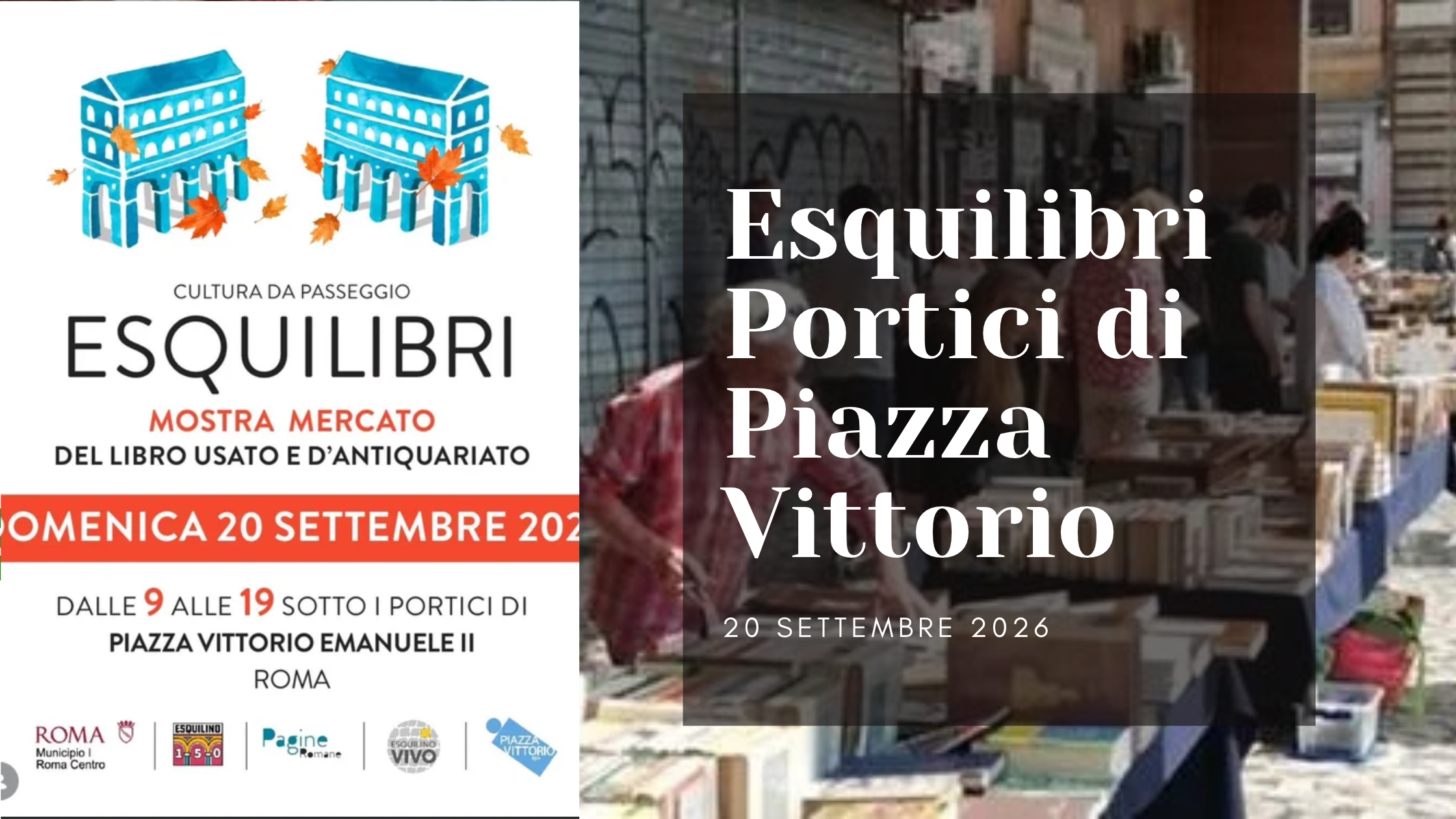 20/9/26 “Esquilibri” Portici di Piazza Vittorio