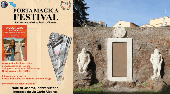 8/9/26 Porta Magica Festival: Presentazione del libro “Zainetti in spalla, cuori in libertà” al CineVillage Piazza Vittorio